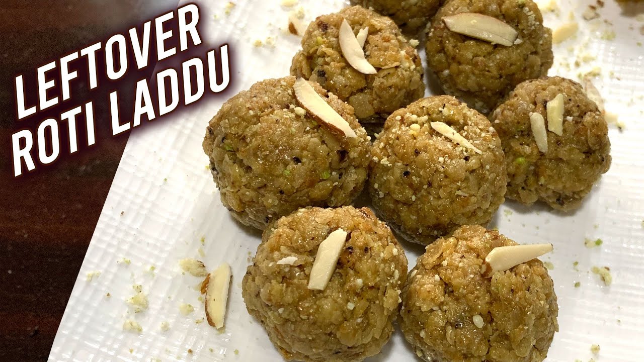 Leftover Roti Laddu | How To Make Roti Churma Ladoo | Quick Sweet Recipe | Chapati Ladoo By Ruchi | Rajshri Food