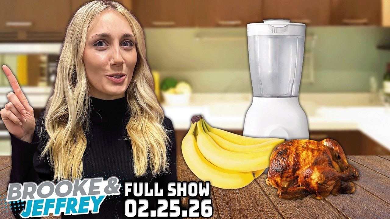 Chicken Tender Lovin Date, José's a Dad? + Alexis’ Gross Plane Emergency | FULL SHOW 2/25/26