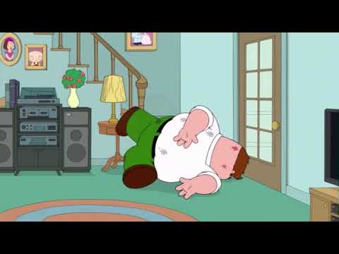 Family Guy Peter Falling Down stairs (Uncensored)
