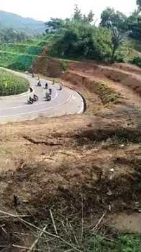 Kecelakaan Sunmori Jalan Lingkar Timur Jatigede #crash #corneringfailure