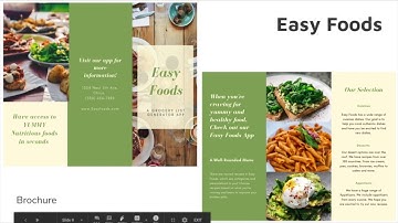 Easy Foods: Grocery List Generator: Showcase