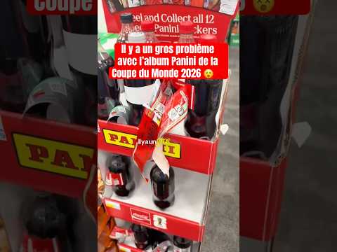 Il y a un PROBLÈME avec l’album Panini. 😵❌