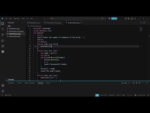 Insertion Sort Explained with Example | How Insertion Sort Works 🔥 | DSA