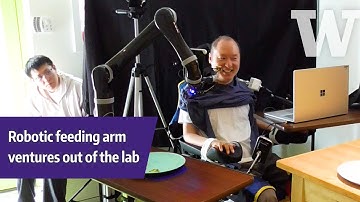 The UW’s assistive-feeding robot gets tested outside the lab
