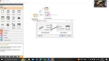 estimasi menggunakan orange data mining
