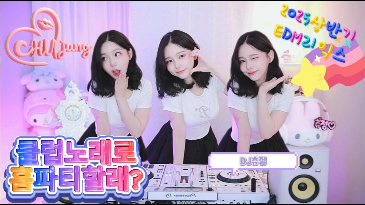 8K]방구석 EDM 파티 DJ츄정의 클럽 노래ㅣEDM Mixset #2