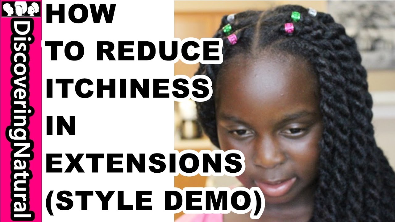  HOW TO STOP BRAIDS FROM ITCHING - YouTube