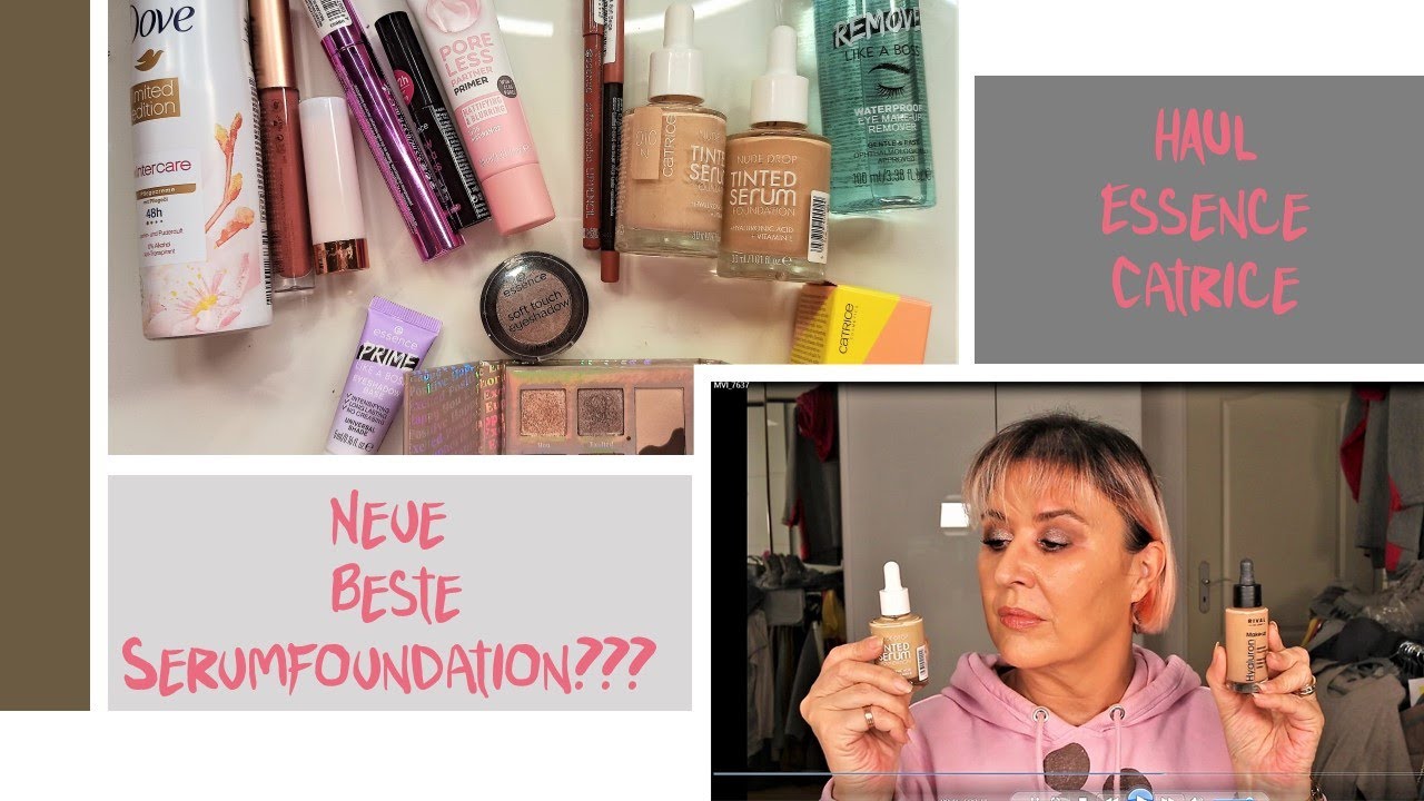 NEUE Catrice Serum Foundation! Besser als Rival de Loop? + Drugstore Haul - Dr. Bärbel Schäfer