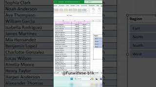 Best way to apply filters in Ms excel table data