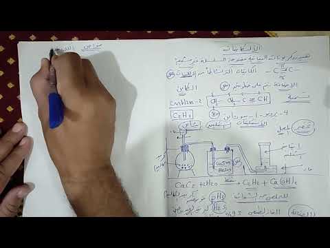 الكيمياء العضوية الالكاينات