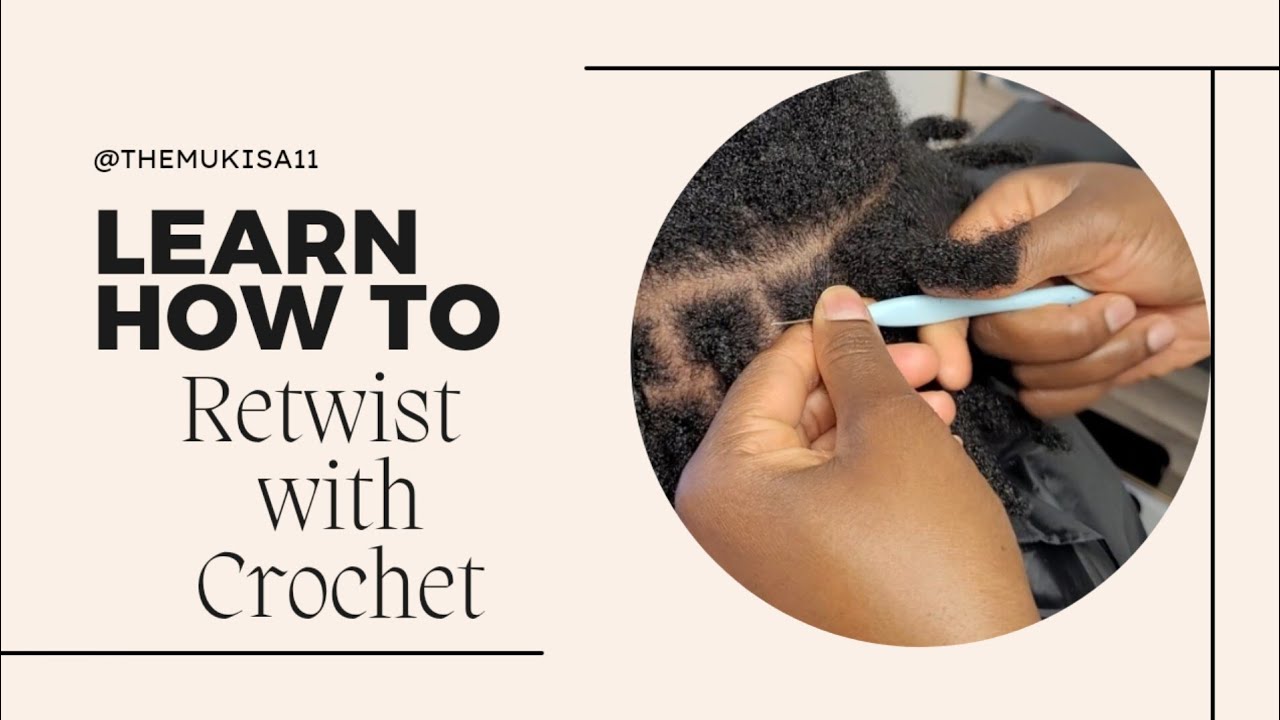 Instant Locking Loc How to retwist/ retighten your locs with crochet / instant locking in ...