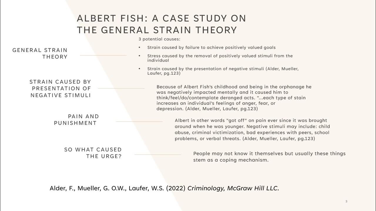 case study of general strain theory