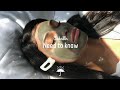 Need to know - Doja Cat (Slowed × Pitched × Reverb)