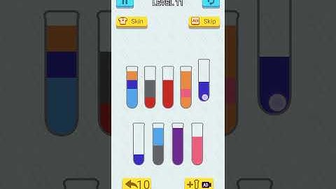 SortPuz : 3D Color Water Sort Puzzle - Gameplay Walkthrough Part 1 All Levels 1-20 (Android & iOS)