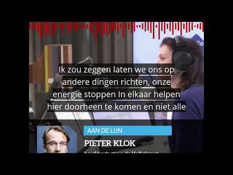 Volkskrant-hoofdredacteur Pieter Klok weigert kritiek op coronastrategie