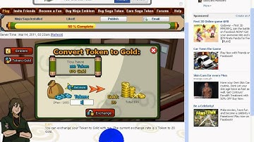 ninja saga token hack 100% works