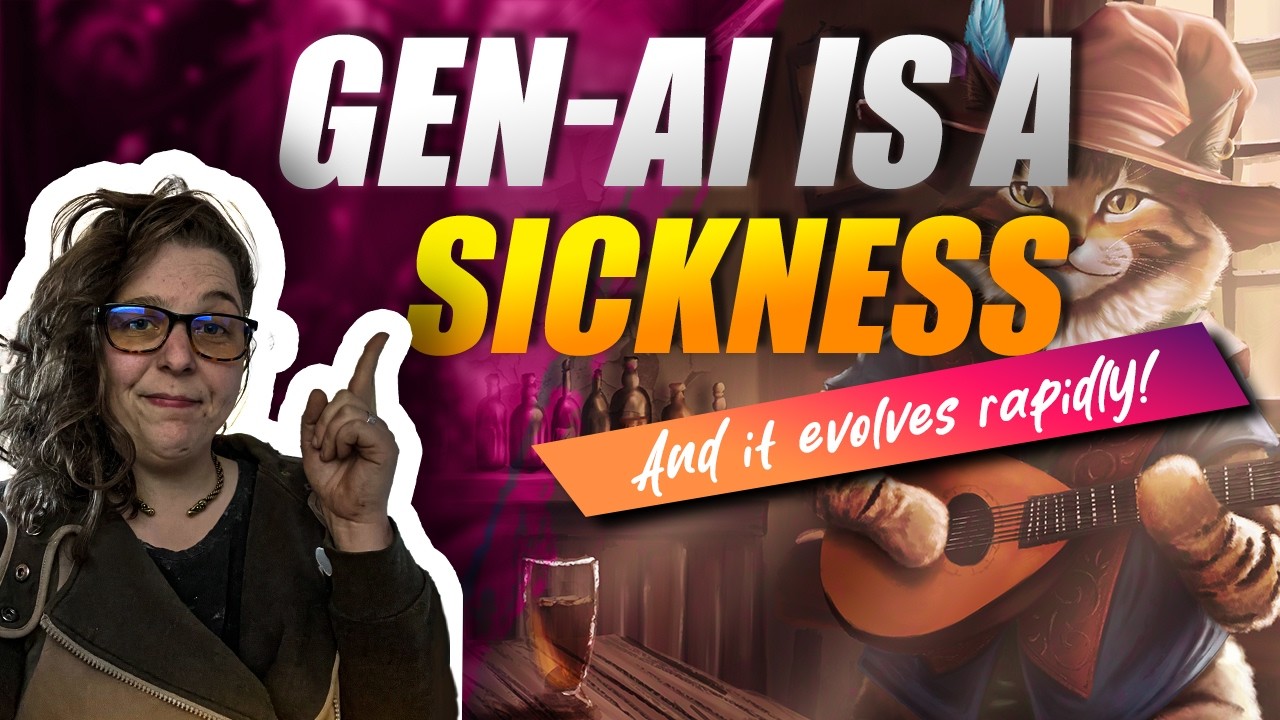 Gen-AI is a sickness  |  Real art speedpainting