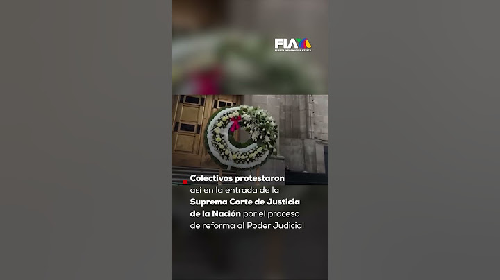 ¡PROTESTAN CON CORONAS FÚNEBRES! | Colectivos protestaron en inmediaciones de la SCJN