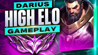 Season 2024 Darius Gameplay #10 - Season 14 High Elo Darius - New Darius Builds&Runes