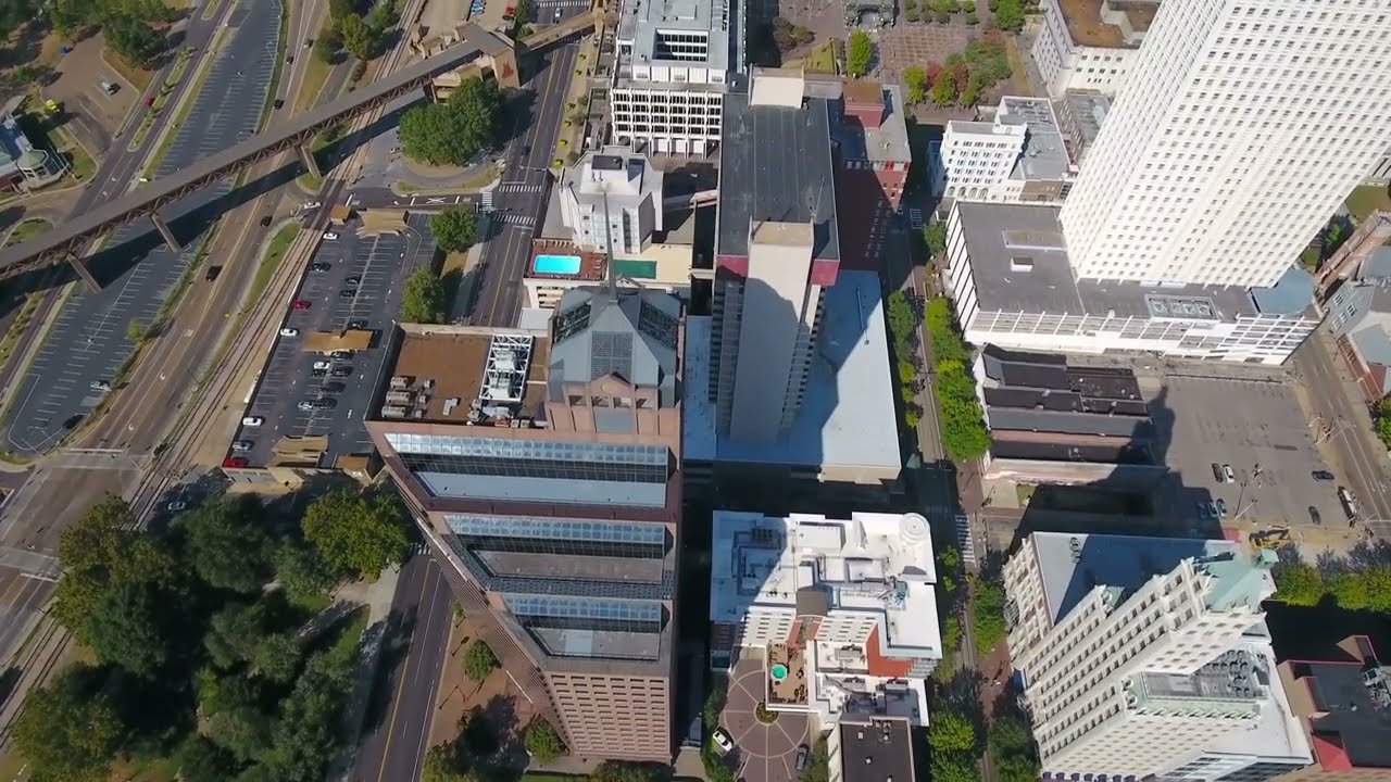 Tennessee Memphis 4k, Drone Footage From Above, Ultra HD Travel Tour