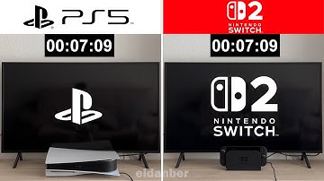 PS5 vs NINTENDO SWITCH 2 | Graphics and Loading Times - Comparison (4K 60FPS) eldanber