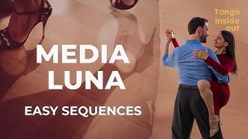 Media Luna: Technique Exercises & Combinations with Parada & Turn | Tango Basics #dance #tutorial