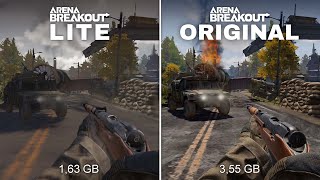 Arena Breakout Original Version VS Lite Version Comparison