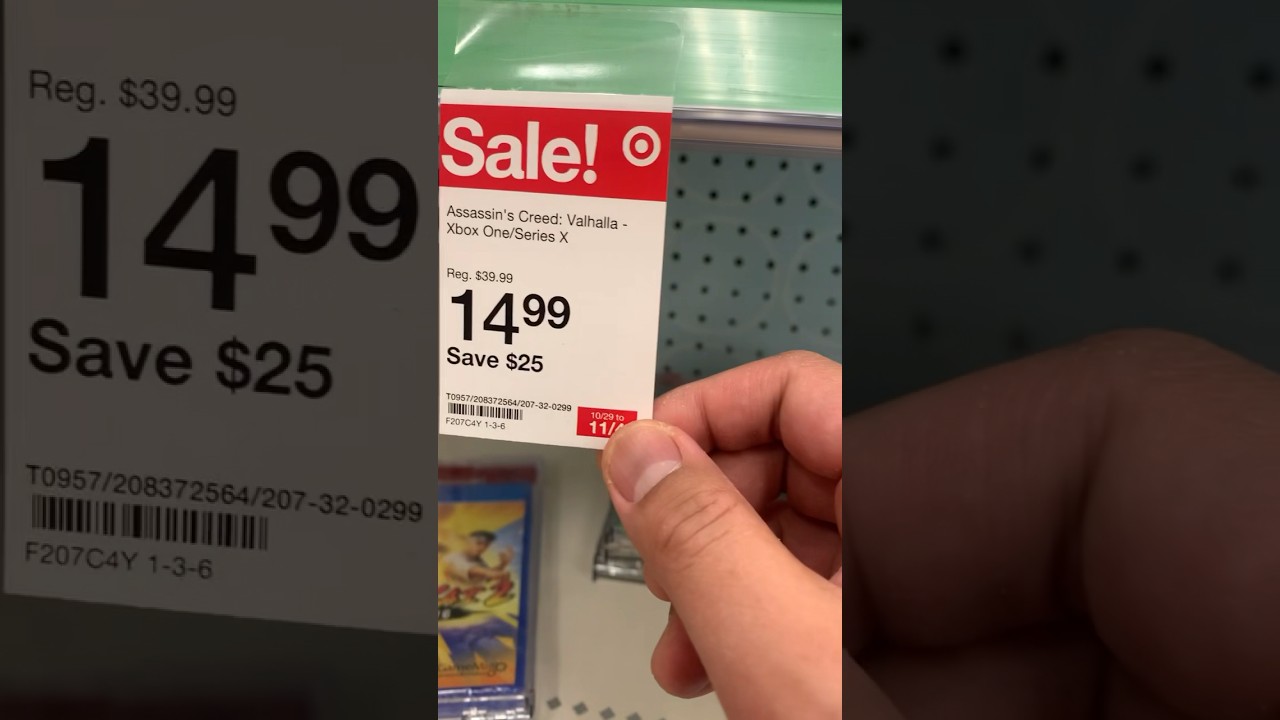 $14.99 US sale Assassin’s Creed Valhalla looks like it’s sold out at Target 