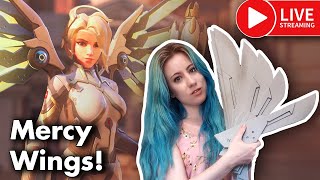 Mercy OW2 Wings Cosplay- Overwatch (Episode 2) Live Crafting Stream
