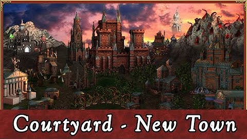 Courtyard (Dwór) -  Presentation, Download, Guide, Installation - New Heroes 3 Town PL/Eng - VCMI