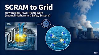 SCRAM to Grid How Nuclear Power Plants Work (Internal Mechanism & Safety Systems) #Scram