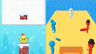 Satisfying Mobile Games / Bottle Flip Challenge Vs  Chicken Crush #mobilegame #kidgames screenshot 4