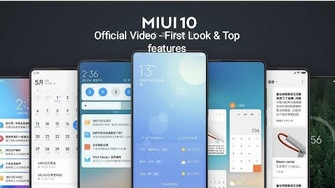 MIUI 10 Official DOWNLOAD LINK AVAILABLE