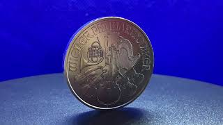 2020年 (新品) オーストリア ウィーンフィルハーモニー １ オンス 純銀貨