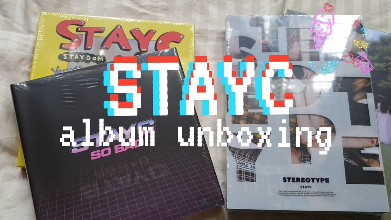 ✨ unboxing STAYC albums ♡ starting my STAYC collection!