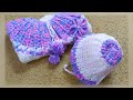 How to make crochet baby cap। इस सीजन बनाए ये सुंदर बेबी कैप