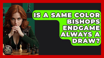 Is A Same Color Bishops Endgame Always A Draw? - The Chess Codex