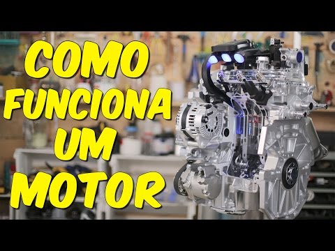 Vídeo: O que faz com que um motor a gasolina funcione?