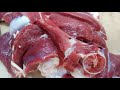 Fastest fresh mutton cutting skills professional butcher waqas qureshi