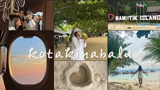 친구들과 함께하는 코타키나발루 여행🇲🇾 | 그랜디스호텔 | 제셀톤포인트 6번창구 | 마무틱섬, 사피섬 방문 | 뉴더블유케이다이닝 🌴