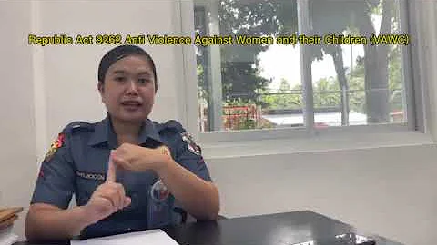 Republic Act 9262 Anti Violence Against Women and their Children (VAWC)