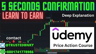 Udemy Courses Binary Option Trading Price Action 5 Second Confirmation for Sure Profit and Success
