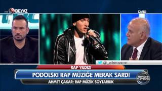 Beyaz Futbolda Rap Muhabbeti - Ahmet Çakar Ve Rap