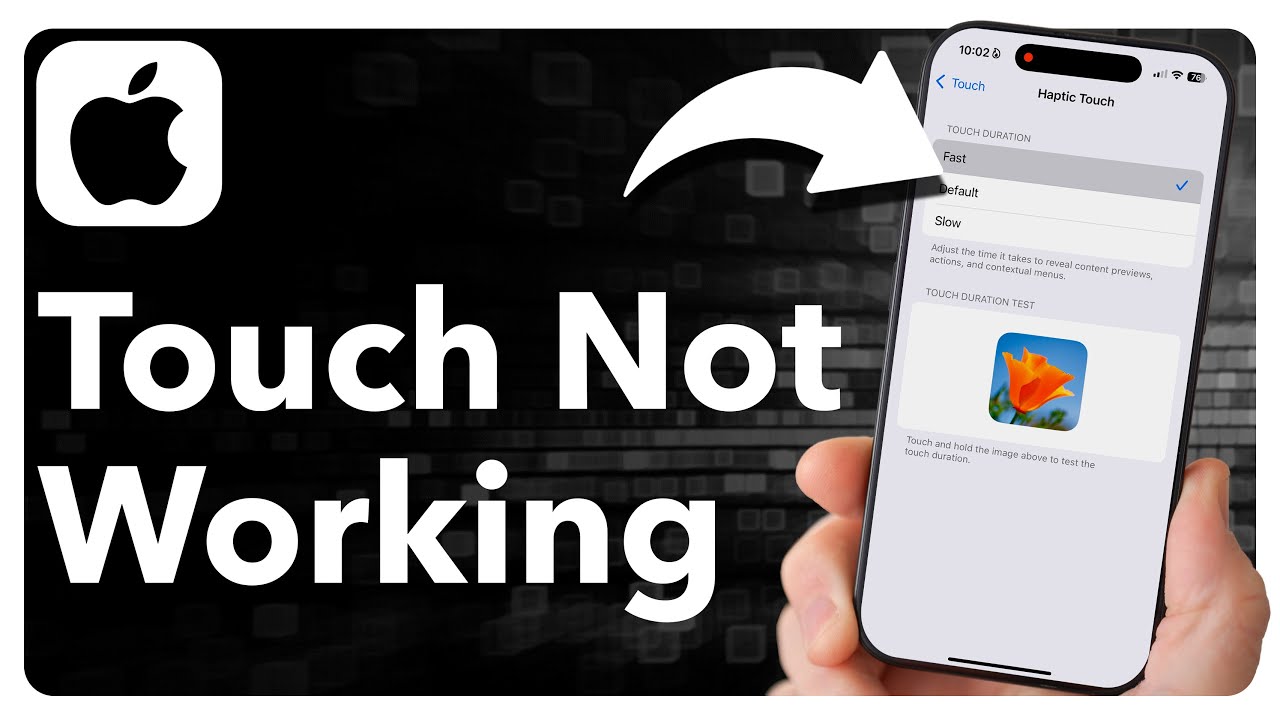 How To Fix iPhone Touch Screen Not Responding - YouTube