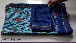 Very simple and easy designer blouse back neck design|cutting and stitching back neck screenshot 5