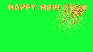 HAPPY NEW YEAR GREEN SCREEN | CHROMA PART - 5