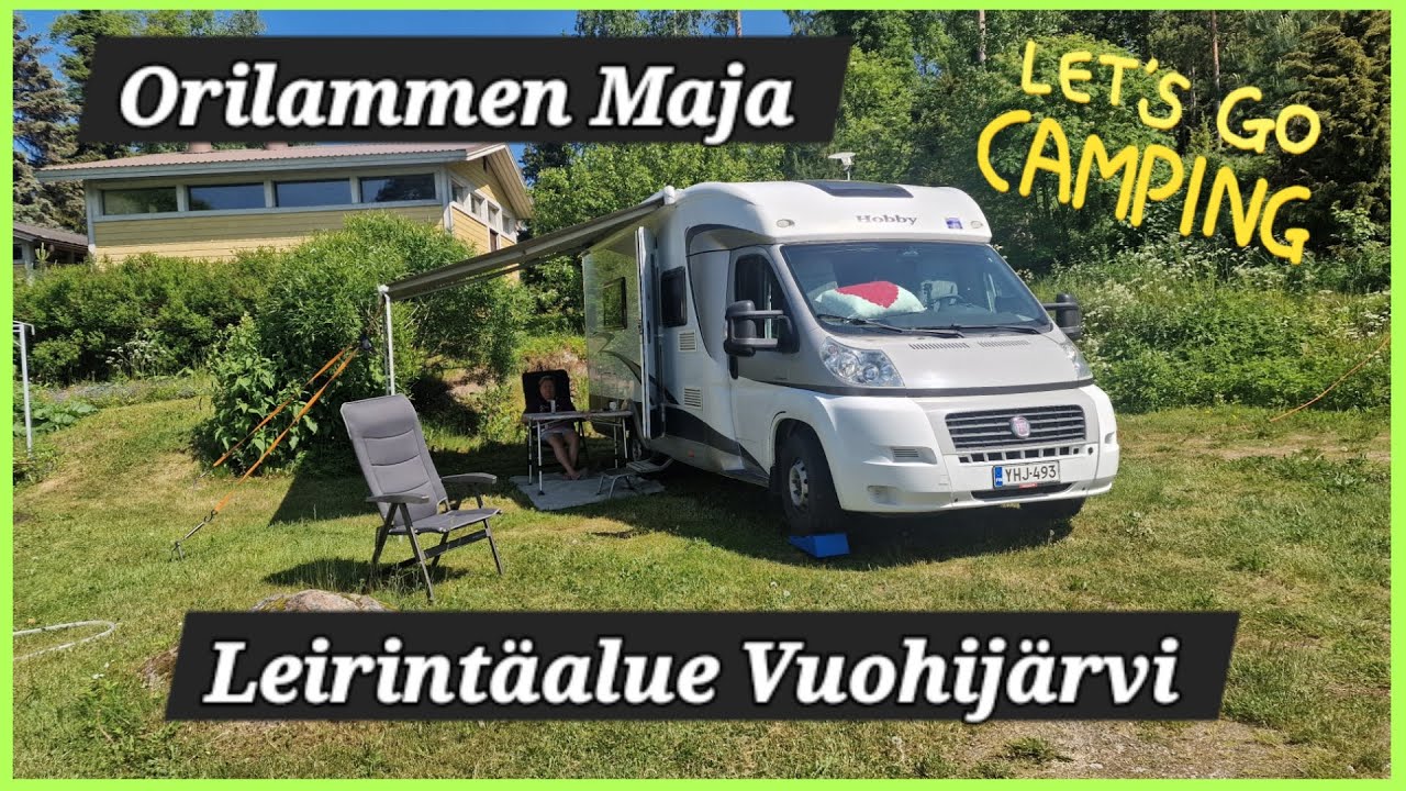 Orilammen Maja  & Lomakeskus | Vuohijärven Caravan alue | Kekkosen kalamaja