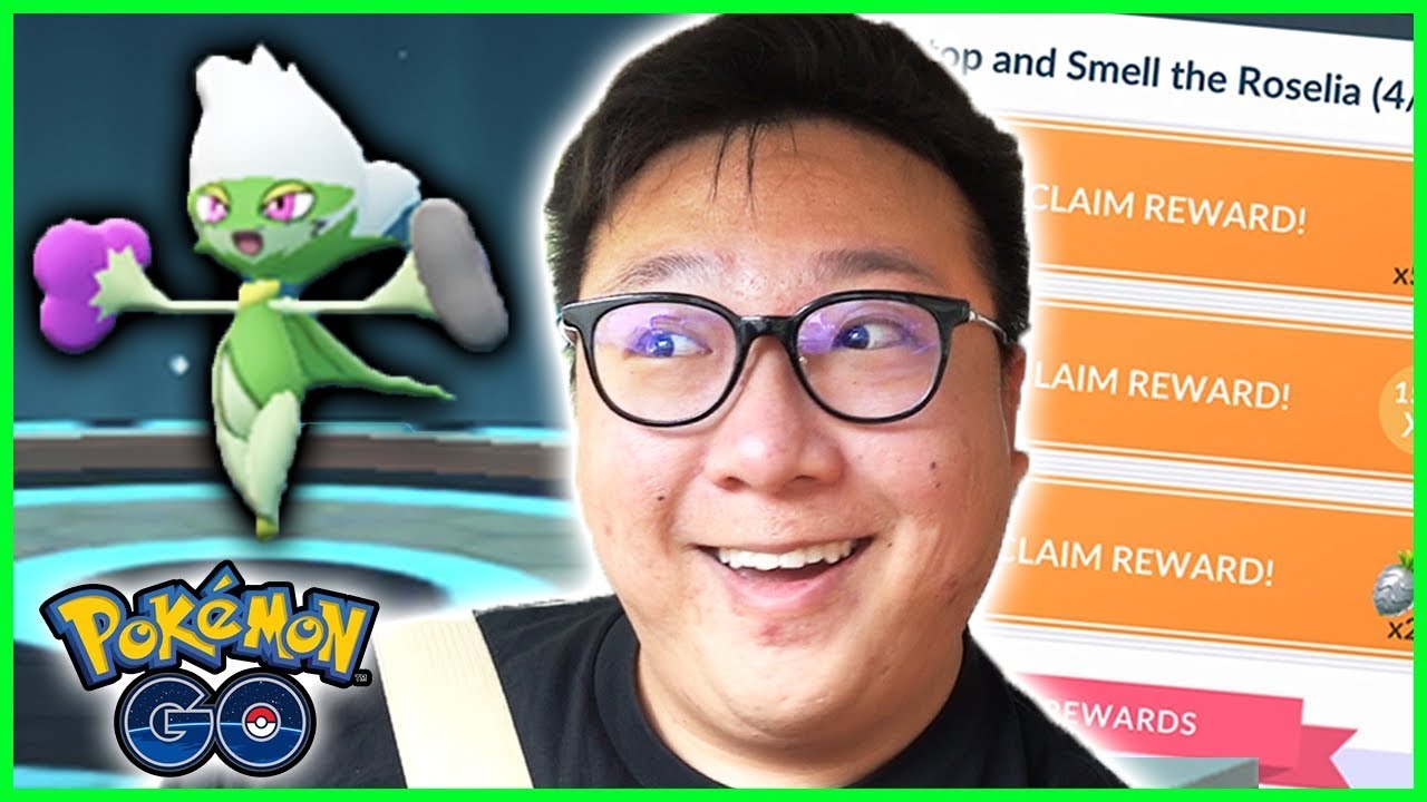 ROSELIA COMMUNITY DAY WITH SPECIAL RESEARCH IN POKEMON GO