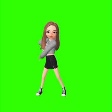 Mentahan Green Screen Animasi joget ❗ #greenscreen #animasilucu #icon