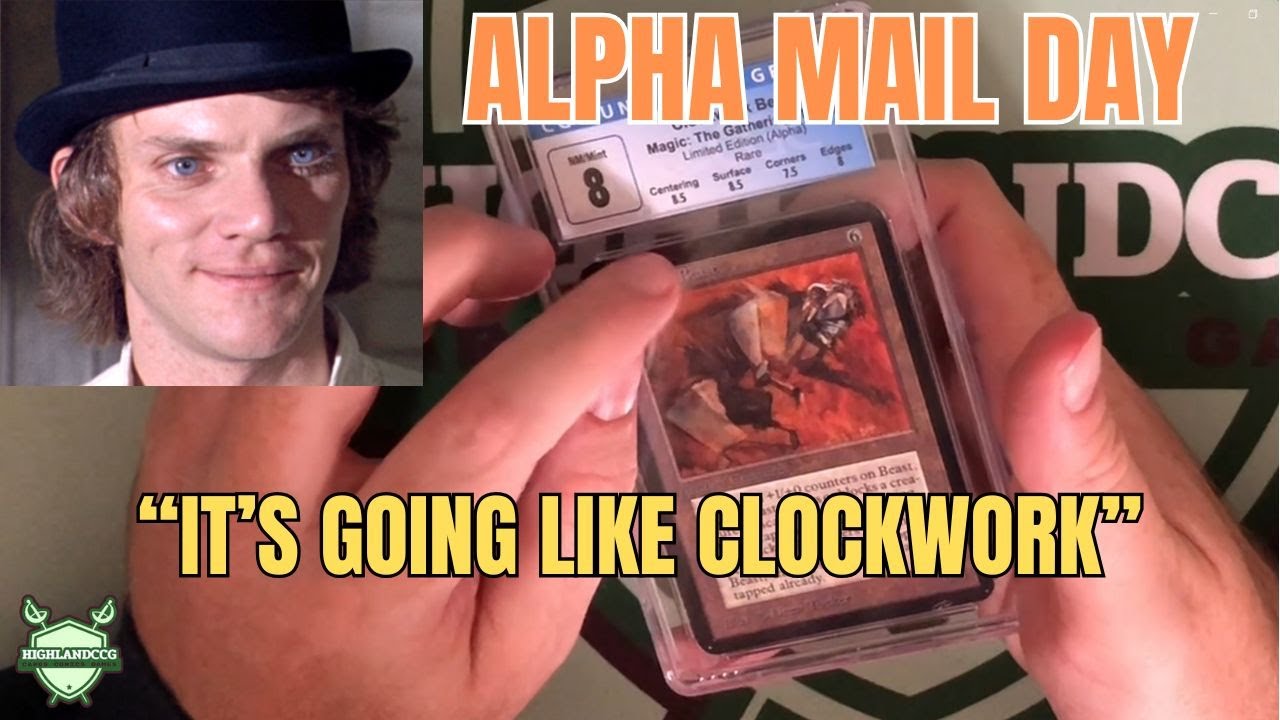 Clockwork Alpha MTG ALPHA CLOCKWORK BEAST For the Collection! - YouTube